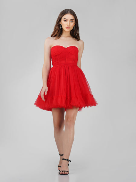 Likely lauren 2025 strapless dress