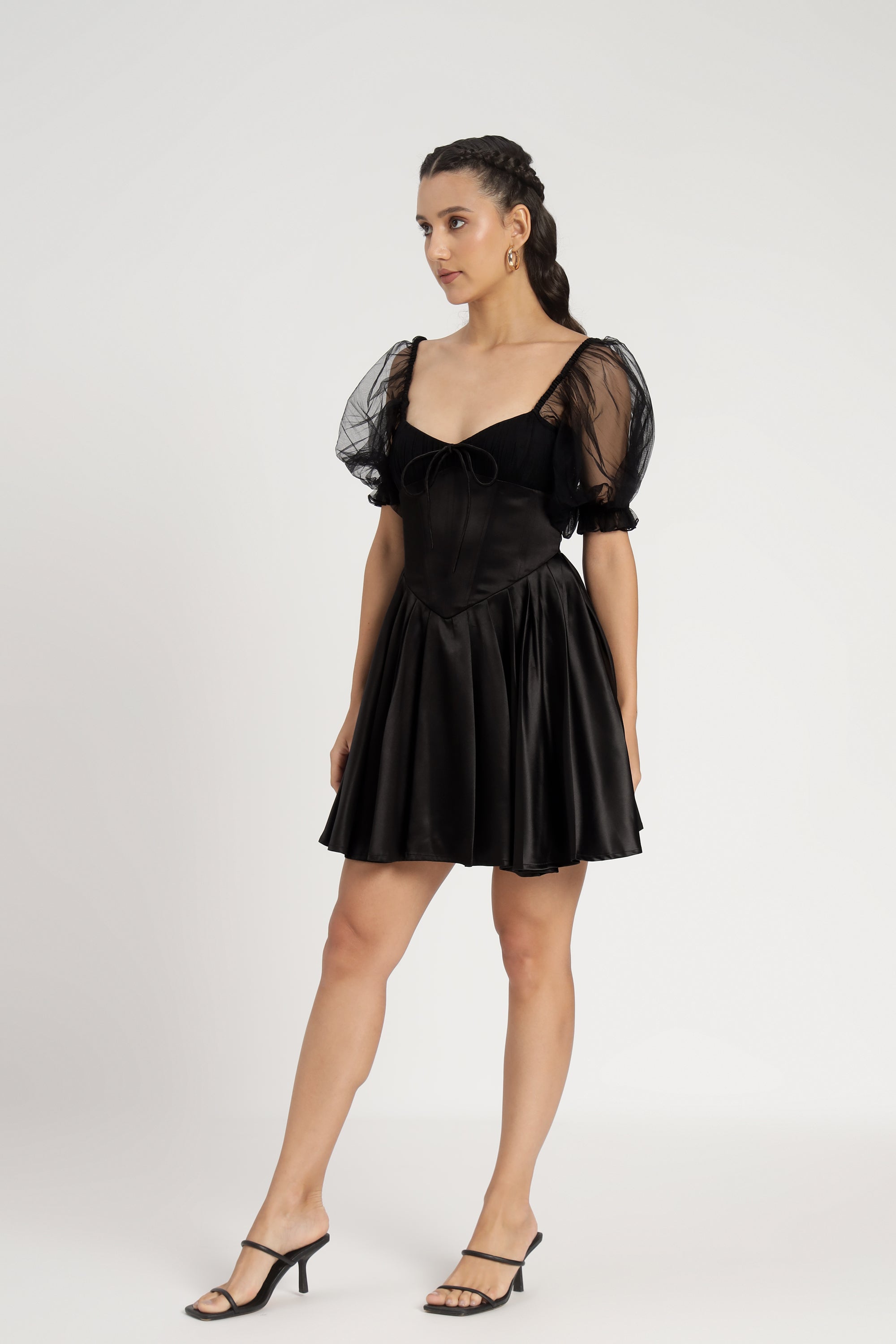 Keila Mini Dress in Black