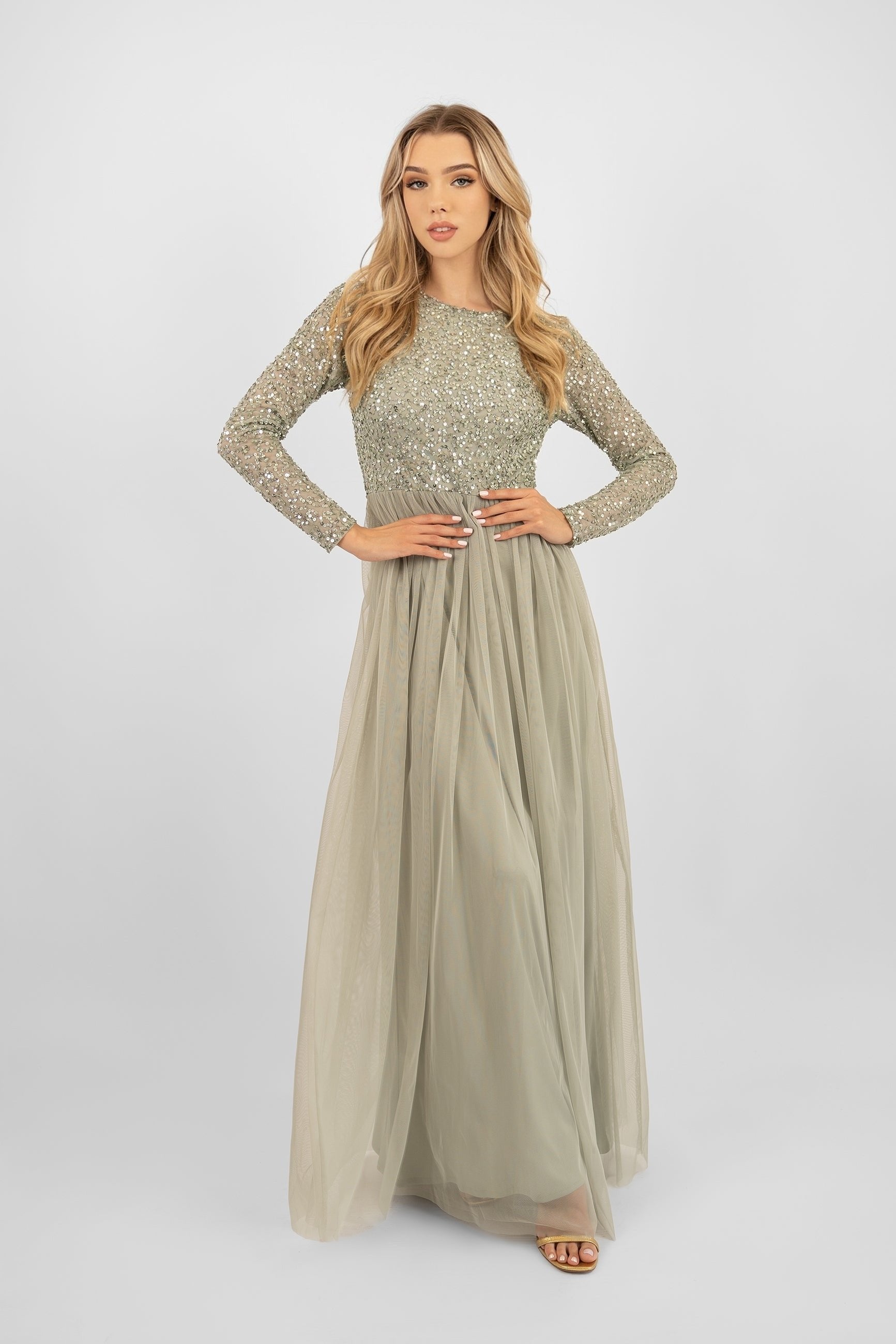 sage-green-long-sleeve-bridesmaid-dress