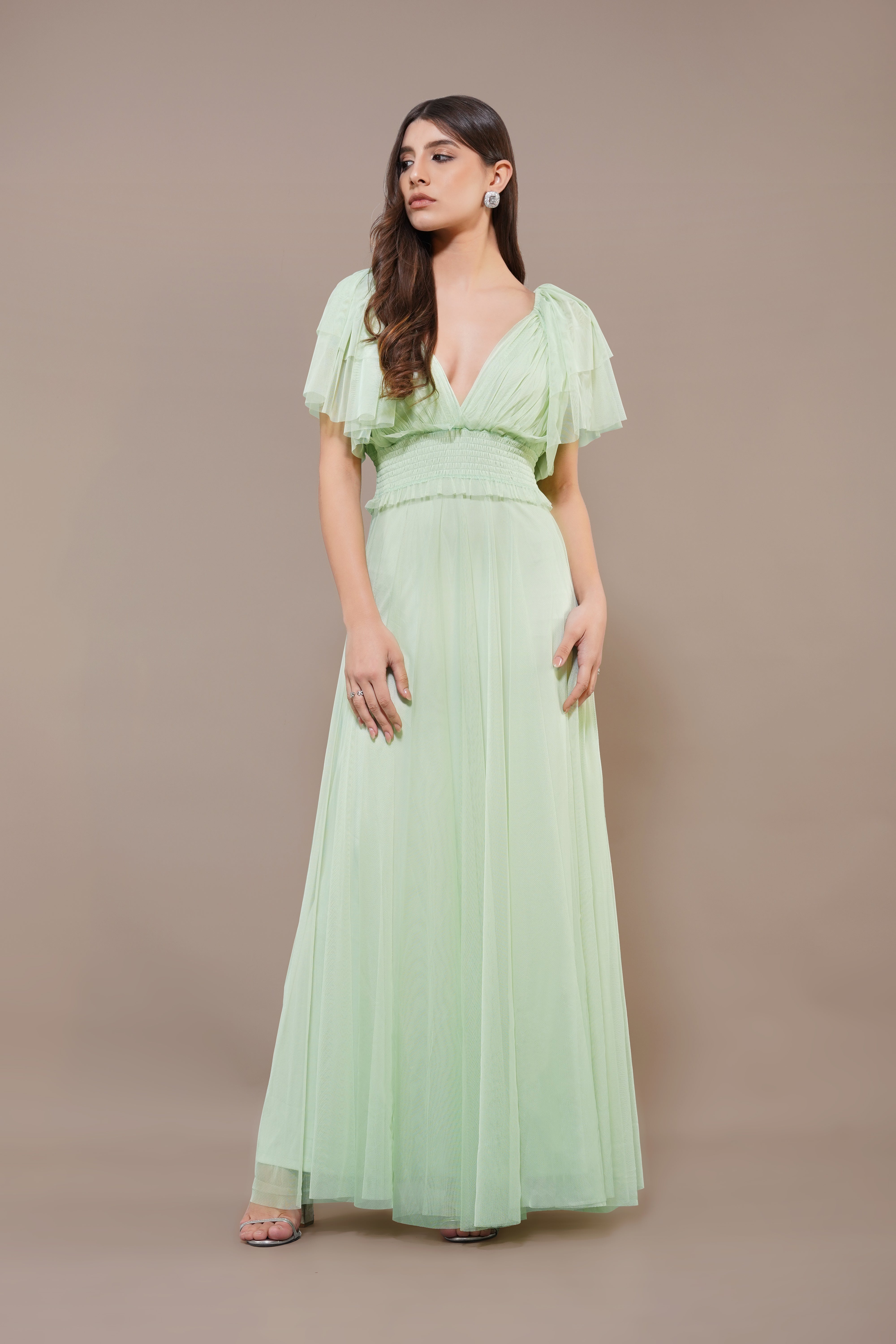 Shelby Maxi Dress in Sage Green