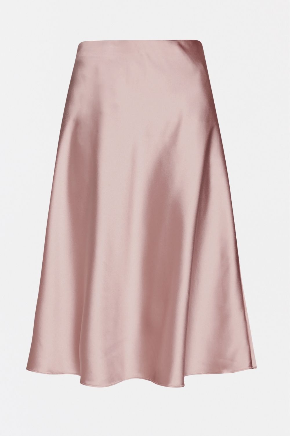 Sophie Pink Satin Skirt