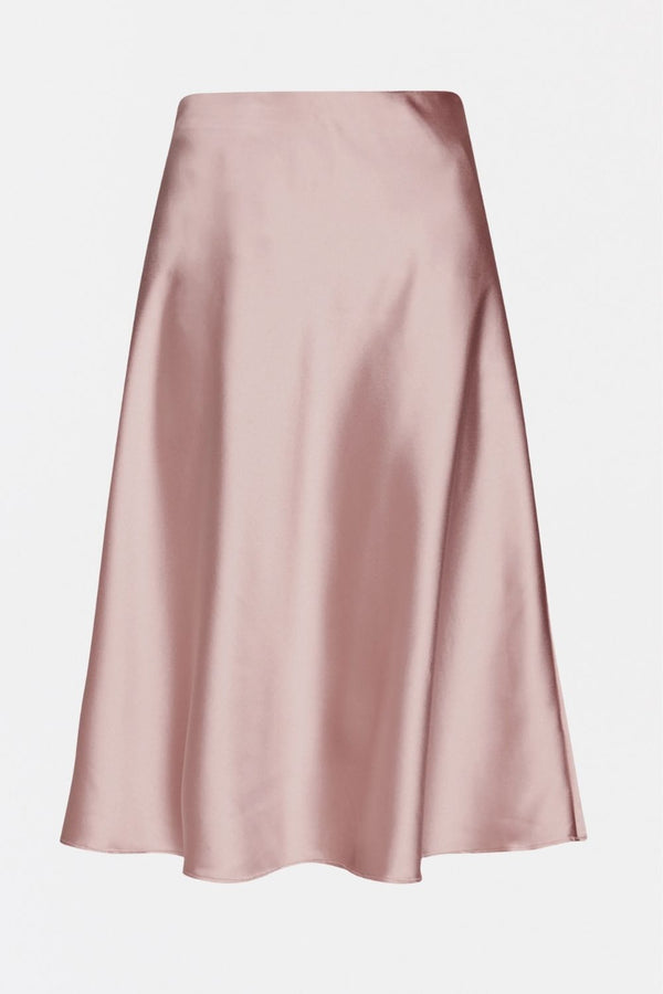 Sophie Pink Satin Skirt